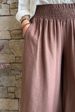 Riviera Palazzo Pant Chocolate